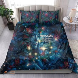 New Zealand Matariki Pohutukawa Bedding Set Te Mauri te Ora