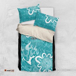 Brisbane Heat Custom Bedding Set Minimalism Aboriginal