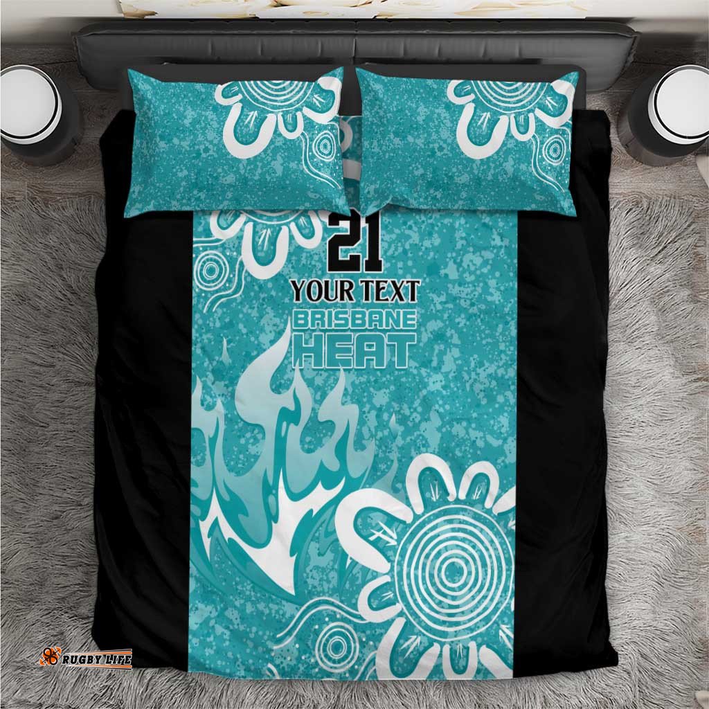 Brisbane Heat Custom Bedding Set Minimalism Aboriginal