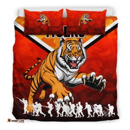 Wests Bedding Set Tigers Anzac Vibes