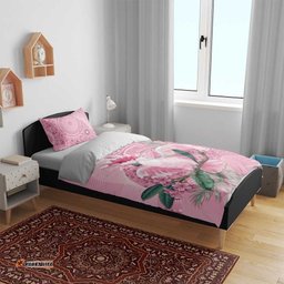 Pink Cockatoo Australia Bedding Set Aussie Cacatua Leadbeateri Aboriginal Art