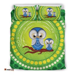 Aboriginal Bedding Set , Indigenous Owl