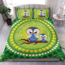 Aboriginal Bedding Set , Indigenous Owl
