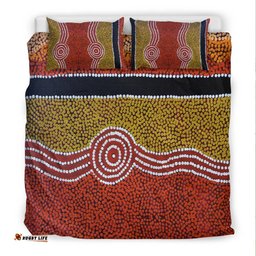Bedding Set - Aboriginal Dot Style
