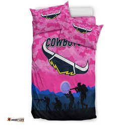 North Queensland Cowboys ANZAC 2022 Bedding Set Simple Style Pink
