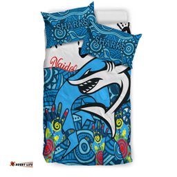 Sharks Naidoc Week Bedding Set Cronulla