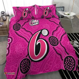 Sydney Sixers Bedding Set - Aboriginal Dot Painting -