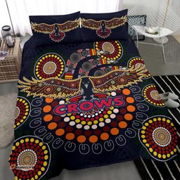 Adelaide Bedding Set Indigenous Crows 03