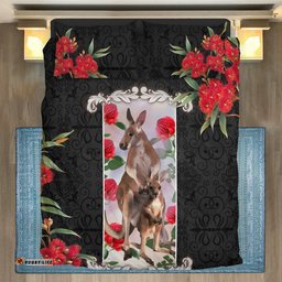 Bedding Sets Kangaroo Bed Waratah Flowers Patterns Sets