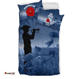 Australia Navy ANZAC Bedding Set Remembering Our Heroes