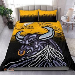 New Zealand Maori Bedding Set Taranaki Bull