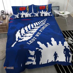 VibeHoodie Bedding Set - Australia Anzac Camouflage Mix Fern Bedding Set