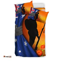Anzac Bedding Set - We Will Remember Them Ver02