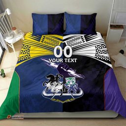 Custom Dragons Cowboys Combine Storm Warriors Bedding Set Sport Style Version 01