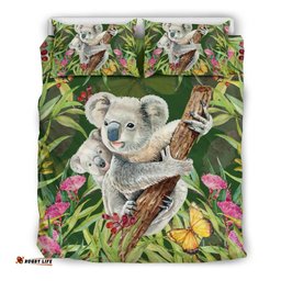 Bedding Sets - Koala Bed Family Happy Eucalyptus Tree Sets