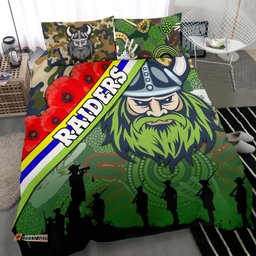 Raiders Bedding Set Canberra Anzac Day