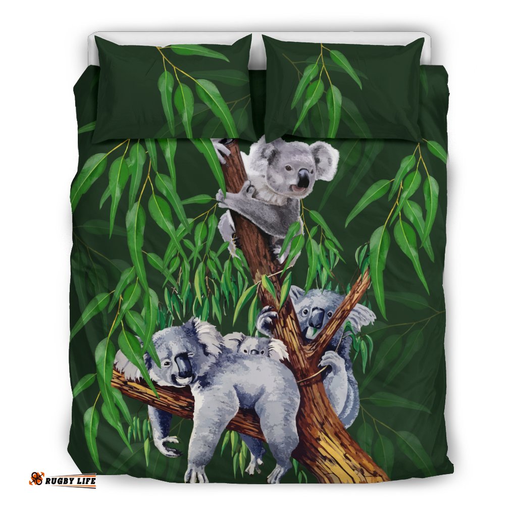 Bedding Sets Koala Bed Family Drawing Painting Sets