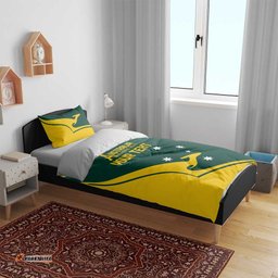Personalised Australia Go Paris 2024 Bedding Set National Color Ver2