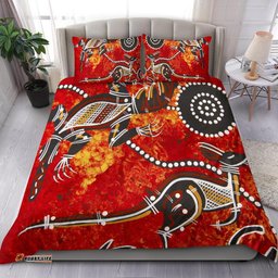 Bedding Sets - Aboriginal Crocodile And Kangaroo