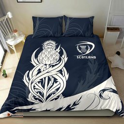 Scottish Rugby Bedding Set Thistle Vibes - Navy