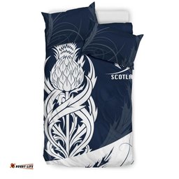 Scottish Rugby Bedding Set Thistle Vibes - Navy