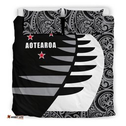 Aotearoa Silver Fern Bedding Set Sailing Style