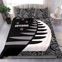 Aotearoa Silver Fern Bedding Set Sailing Style