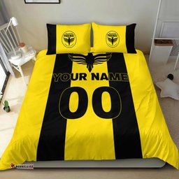 Custom Personalised Wellington Phoenix Pride Bedding Set -