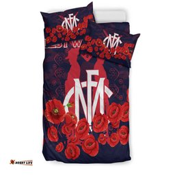Melbourne Demons Anzac Day Indigenous Art Bedding Set -