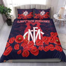 Melbourne Demons Anzac Day Indigenous Art Bedding Set -