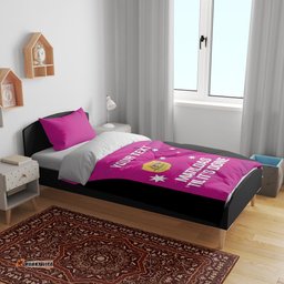 Custom Australia Soccer Bedding Set Matildas Go Champions Pink