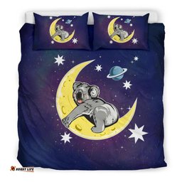 Bedding Sets - Koala Bed Sleeping On The Moon Painting Sets