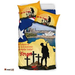 Anzac Day Bedding Set - Today's Peace Is Yesterday's Sacrifice
