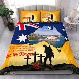 Anzac Day Bedding Set - Today's Peace Is Yesterday's Sacrifice