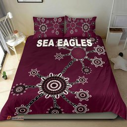 Warringah Bedding Set Sea Eagles Simple Indigenous