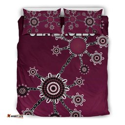 Warringah Bedding Set Sea Eagles Simple Indigenous