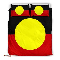 Australia Bedding Set Aboriginal Flag