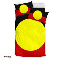 Australia Bedding Set Aboriginal Flag