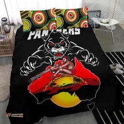Panthers Bedding Set Special Map