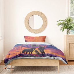 Australia Animals ANZAC Bedding Set Dog And Horse Heroes Also Served