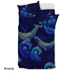 Australia Bedding Sets - Blue Whale Bed Ocean Painting Sets