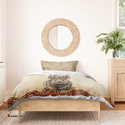I Love Wombat Bedding Set Australian Aboriginal Art DT02