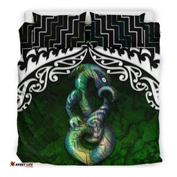 New Zealand Maori Manaia Poutama Bedding Set