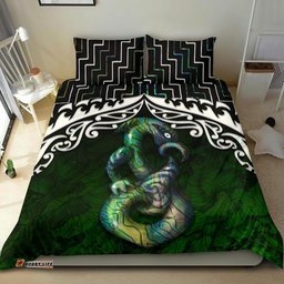 New Zealand Maori Manaia Poutama Bedding Set