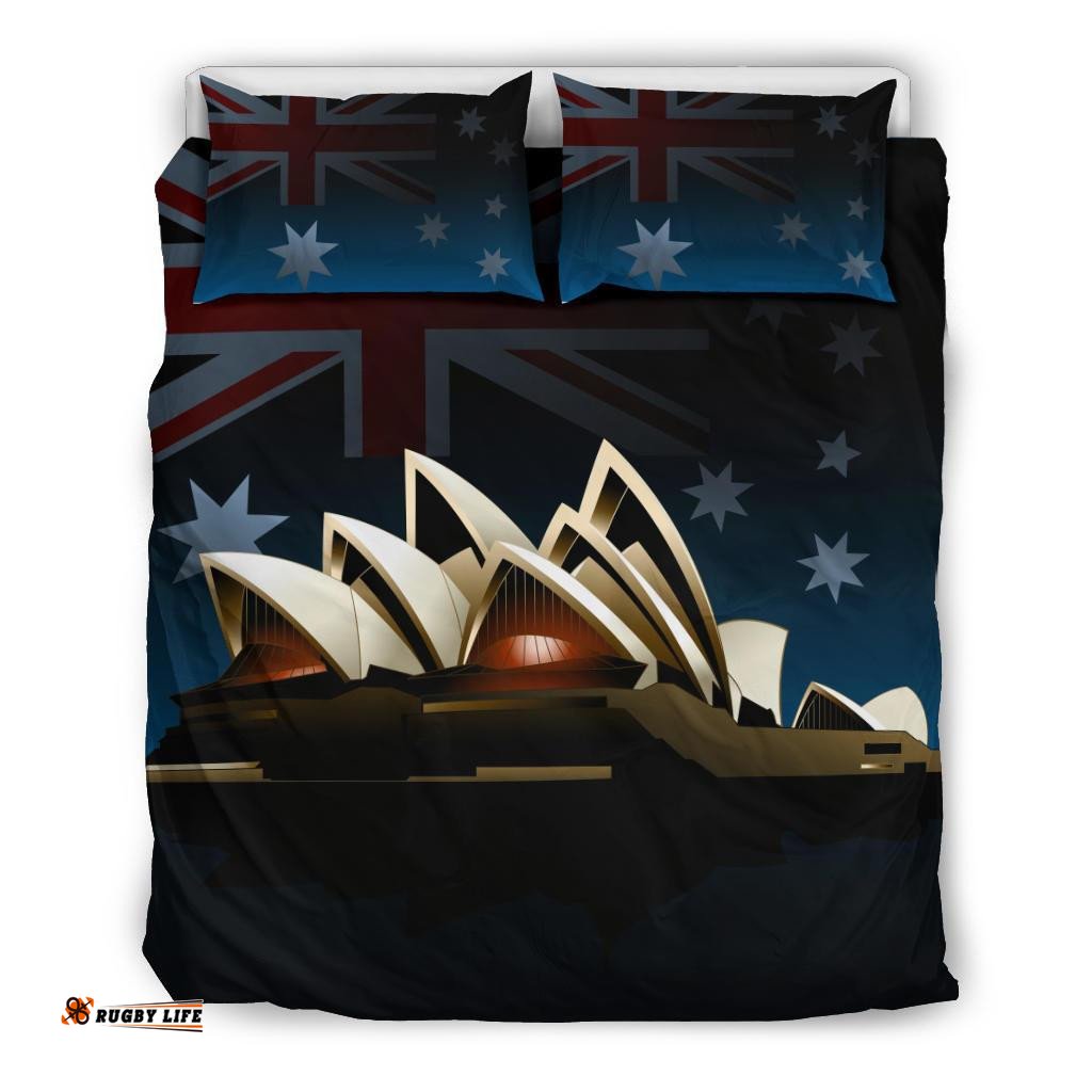 Bedding Sets Sydney Opera Bed Mid Night Aus Flag Sets