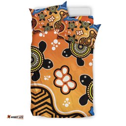 Aboriginal Bedding Set - Indigenous Art Patterns Ver04