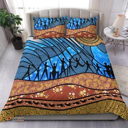 Aboriginal NAIDOC Indigenous People Bedding Set