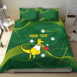 Personalised Australia Go Paris 2024 Bedding Set National Color Ver1