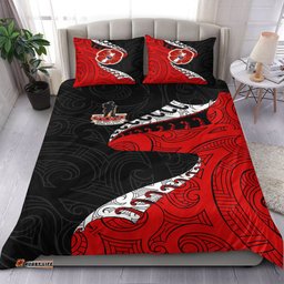 VibeHoodie Bedding Set - Anzac Poppy Fern Bedding Set