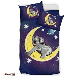 Bedding Sets Koala Bed Sleeping On The Moon Painting Sets